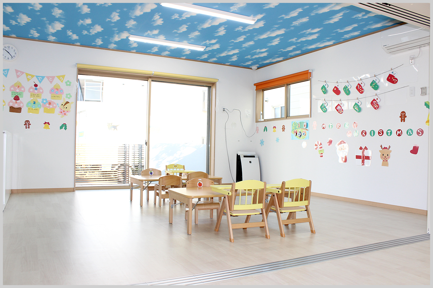 れいんぼーなーさりー原ノ町館の1・2歳児室です