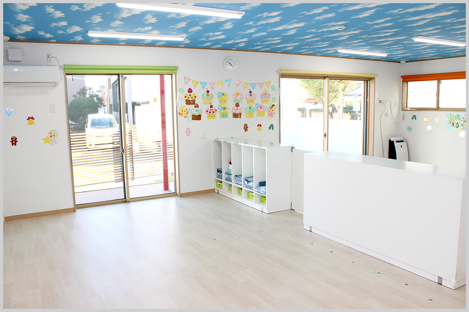 れいんぼーなーさりー原ノ町館の共用室です